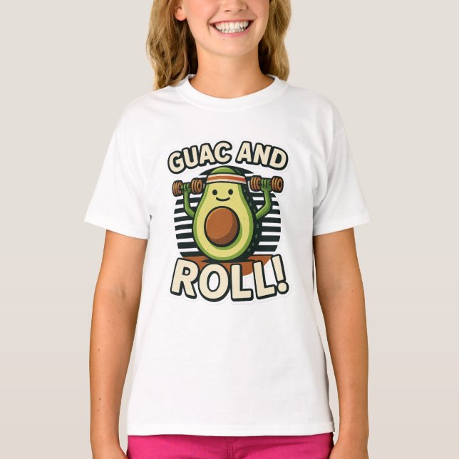 Guac och Roll T Shirt (Framsida)