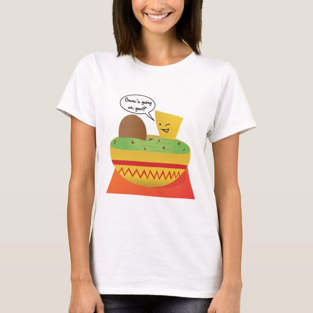 Guac party tee shirt (Framsida)