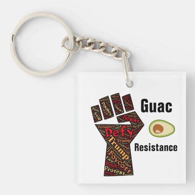 Guac Resistance Keychain (Framsidan)