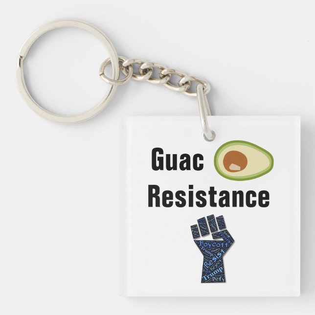Guac Resistance Keychain (Framsidan)