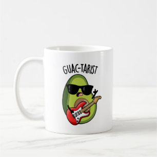 Guac-tarist Funny Avocado Pun Kaffemugg