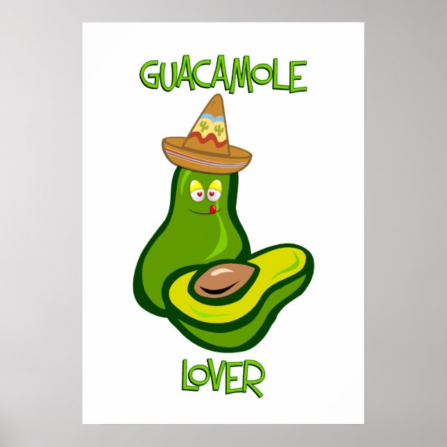 Guacamole Älskare Poster (Framsidan)