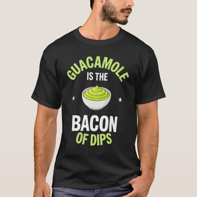 Guacamole är guacdippen t shirt (Framsida)