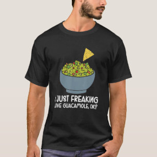 Guacamole Avocado Mayo Vegan Food Guac Limes 11 T Shirt