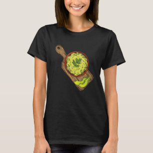 Guacamole Avocado Mayo Vegan Food Guac Limes 12 T Shirt