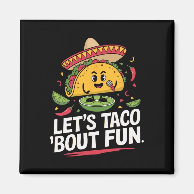 Guacamole Cinco De Mayo Mexiko Salsa Fiest Magnet (Framsidan)