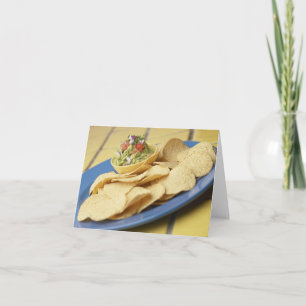 Guacamole med Chip-kort Kort