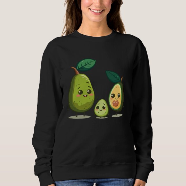 Guacamole Mom Avocado  Vegetarian Vegan Mothers Da T Shirt (Framsida)