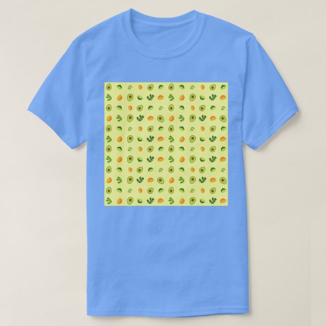 Guacamole mönster t shirt (Design framsida)