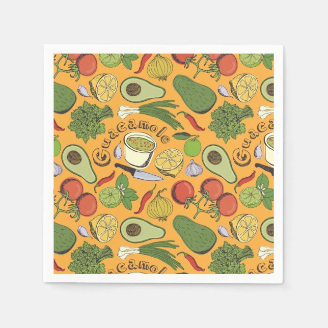Guacamole Pappersservett (Framsidan)