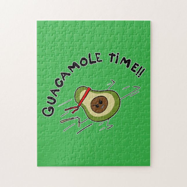 Guacamole-tid Pussel (Vertikal)