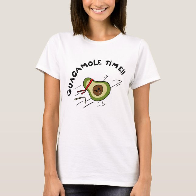 Guacamole-tid T Shirt (Framsida)