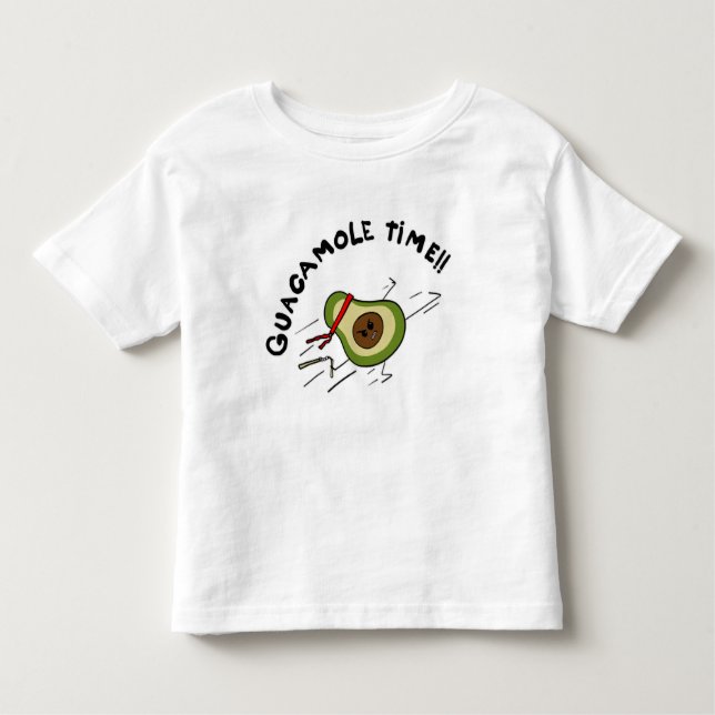 Guacamole-tid T Shirt (Framsida)