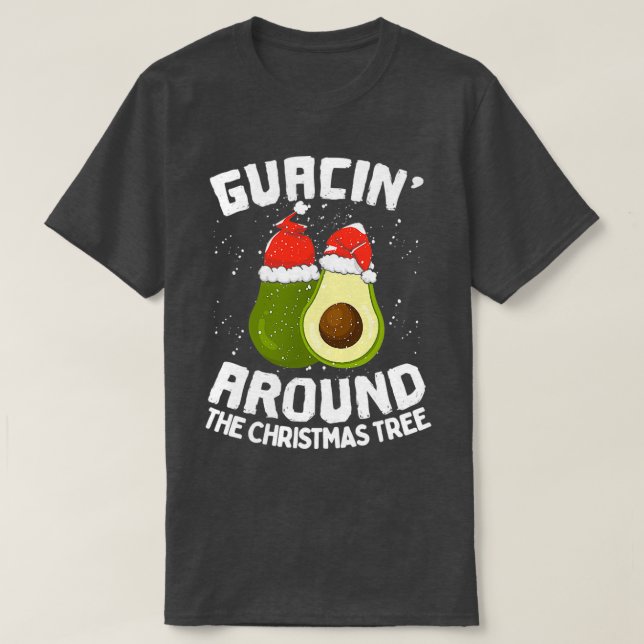 Guacin runt Julgran 2 T Shirt (Design framsida)