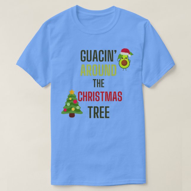 Guacinx27 runt Julgran T Shirt (Design framsida)