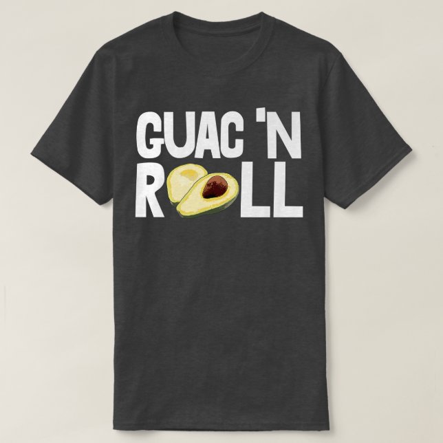 Guacn Roll Avocado Avocado Fruit Women T Shirt (Design framsida)