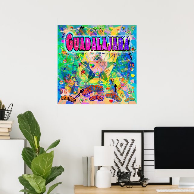 Guadalajara Epoch Hour Poster (Hemmakontoret)