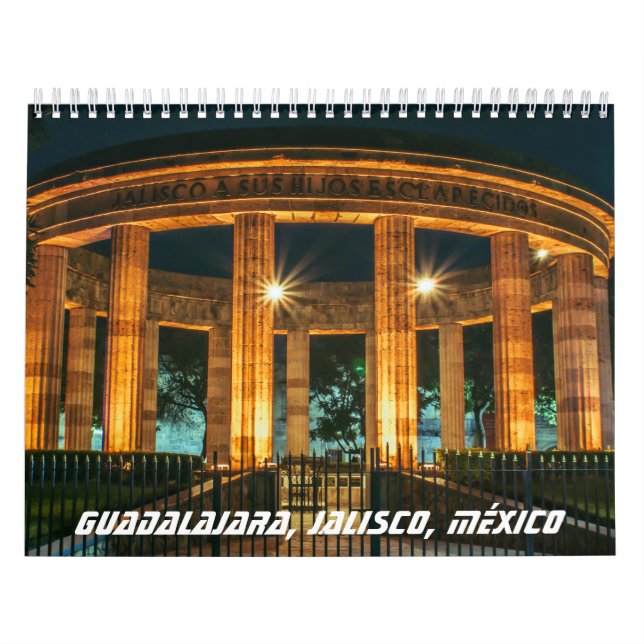 Guadalajara, Jalisco, México Calendar Kalender (Omslag)