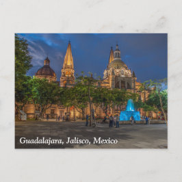 Guadalajara, Jalisco, Mexico Cathedral Vykort