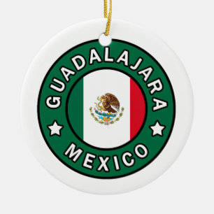 Guadalajara Mexico Julgransprydnad Keramik