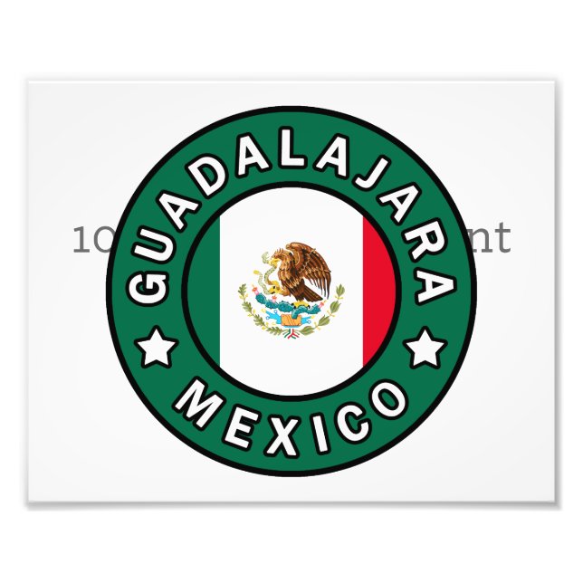 Guadalajara Mexiko Fototryck (Framsidan)