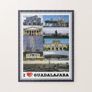 Guadalajara - Mexiko - I Kärlek - Pussel