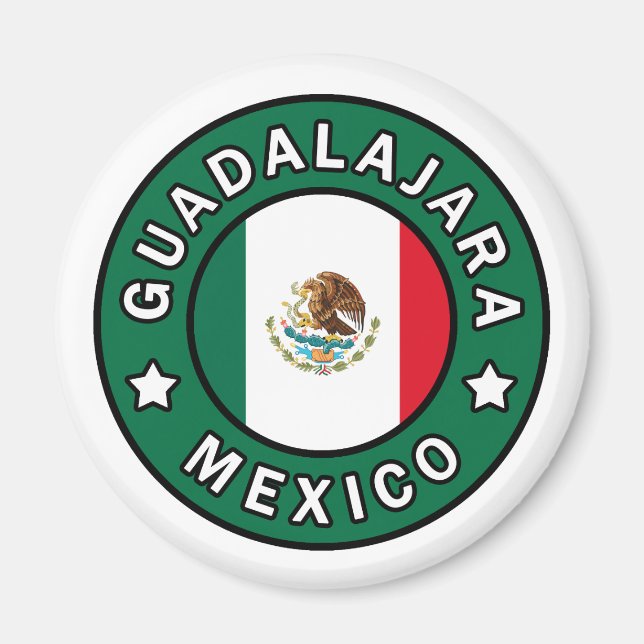 Guadalajara Mexiko Magnet (Framsidan)