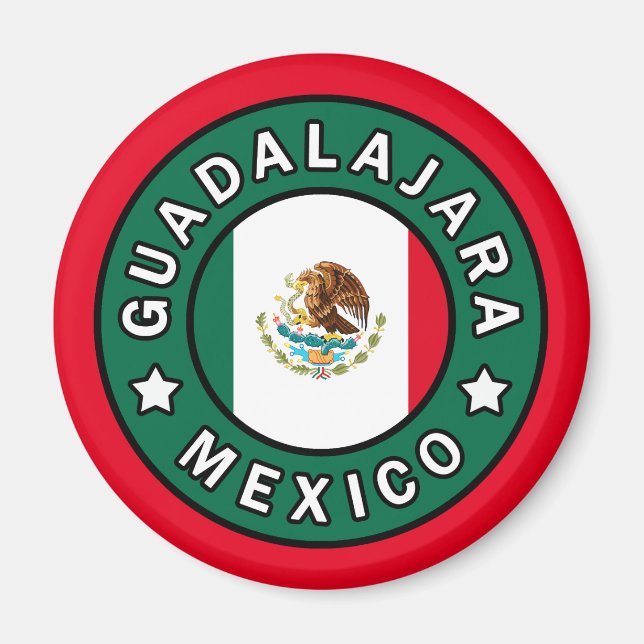 Guadalajara Mexiko Magnet (Framsidan)