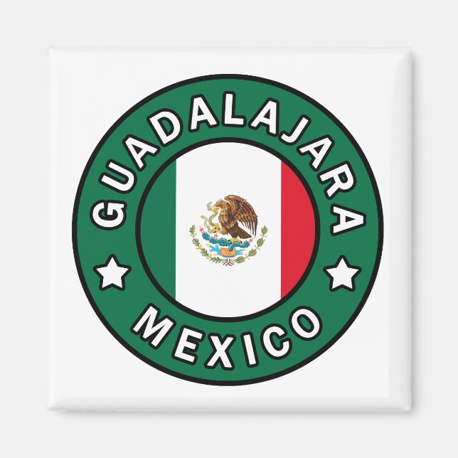 Guadalajara Mexiko Magnet (Framsidan)