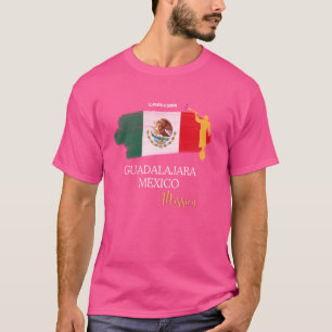 Guadalajara Mexiko Mormon LDS Mission Missionär M T Shirt