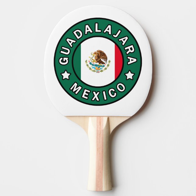 Guadalajara Mexiko Pingisracket (Framsidan)