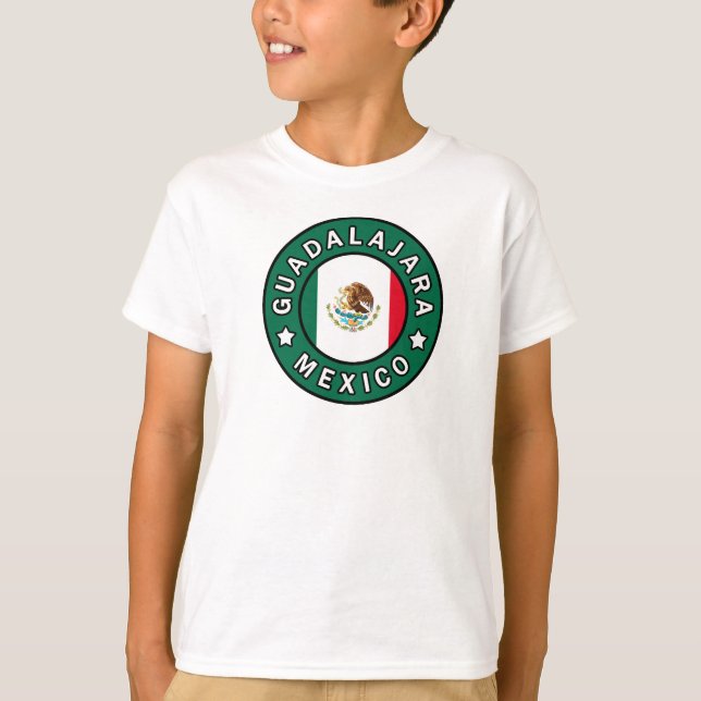 Guadalajara Mexiko Tee Shirt (Framsida)
