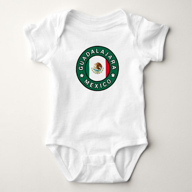 Guadalajara Mexiko Tee Shirt (Framsida)