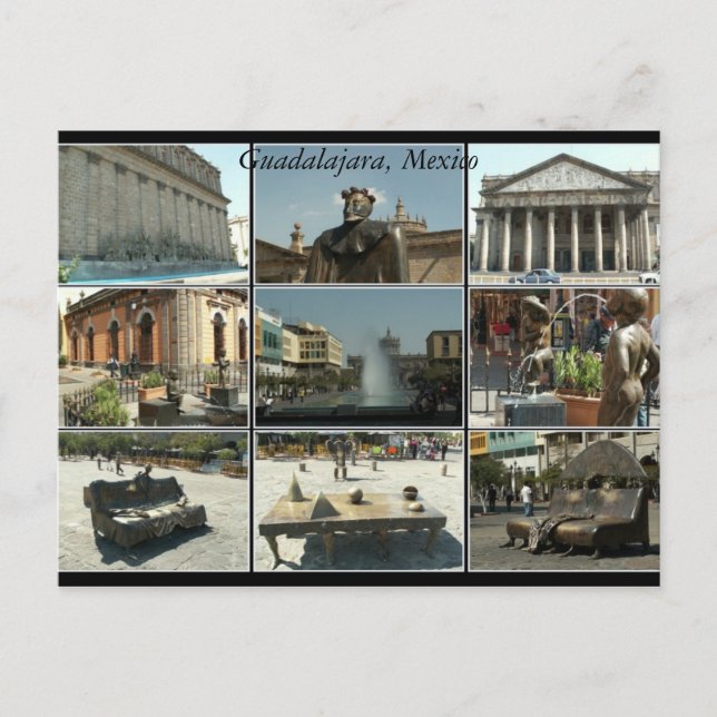 Guadalajara, Mexiko Vykort (Framsida)
