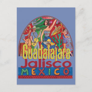 GUADALAJARA Mexiko Vykort