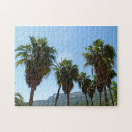 Guadalest Valley Handflatan Träd Pussel