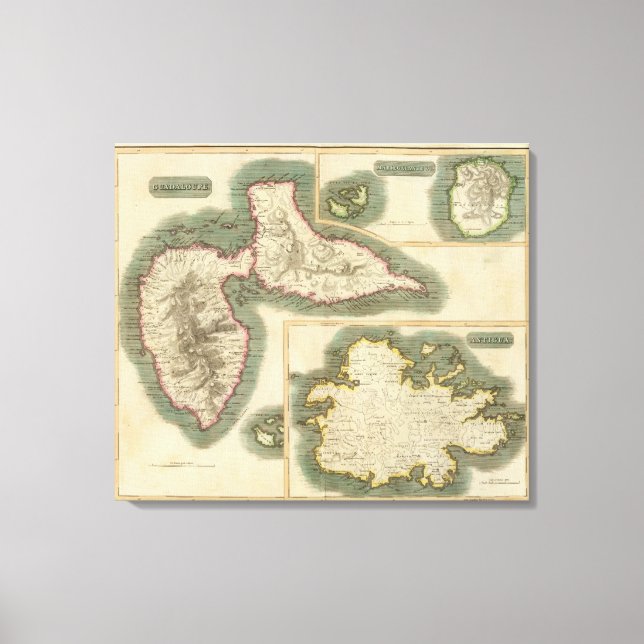 Guadaloupe Canvastryck (Framsida)