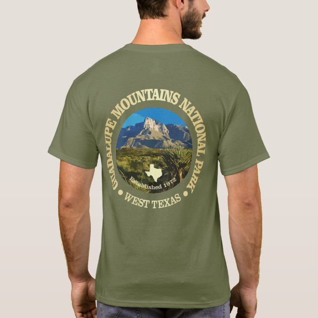 Guadalupbergen NP2 T Shirt (Baksida)