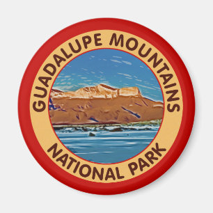 Guadalupe berg nationalpark, Texas Magnet