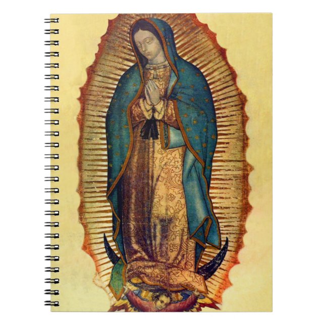 Guadalupe Jungfru Maria Anteckningsbok (Framsidan)