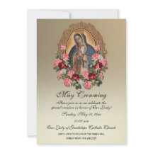 Guadalupe May Crowning Mary Mors dag