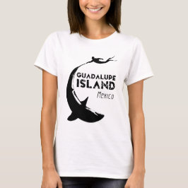 Guadalupe, Mexiko | Dyka med hajar T Shirt
