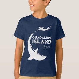 Guadalupe, Mexiko | Dyka med hajar T Shirt