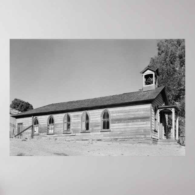 Guadalupe Mine Church & Schoolhouse Poster (Framsidan)