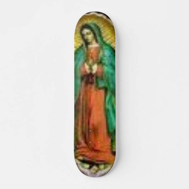 guadalupe mini skateboard bräda 18,7 cm (Framsida)