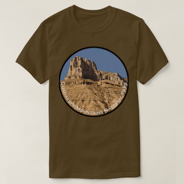 Guadalupe Mountains National Park ClassicCopy T Shirt (Design framsida)