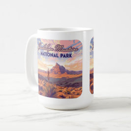 Guadalupe Mountains National Park El Capitan Texas Kaffemugg