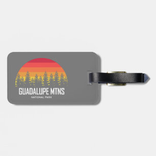 Guadalupe Mountains nationalpark Bagagebricka