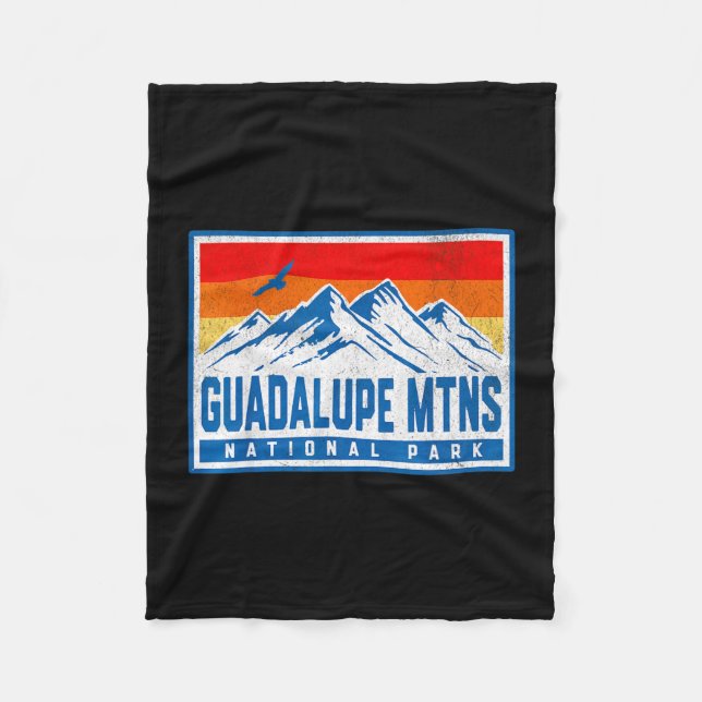 Guadalupe mountains nationalpark  fleecefilt (Framsidan)
