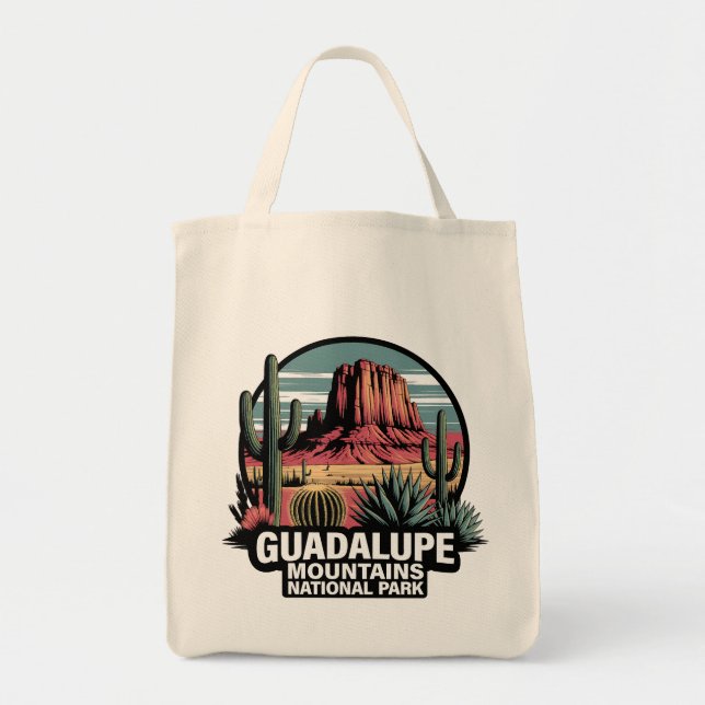 Guadalupe Mountains nationalpark Texas Tygkasse (Framsidan)